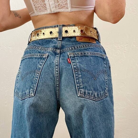 Vintage 1980's Levi's 550 Women's High Rise Mom Jeans - Picture 1 of 12